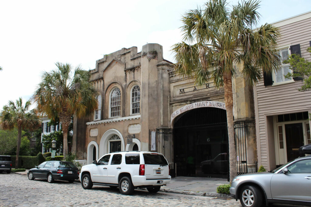 Old Slave Mart Museum, l'ancien marché de l'esclavage à Charleston