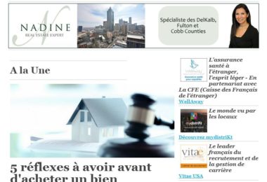 La newsletter French District Boston du Mardi 14 Juin 2016 - Les 5 réflexes immobilier