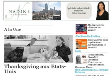 La newsletter French District Boston du Mardi 14 Novembre 2017 - Le jeudi préféré des Américains
