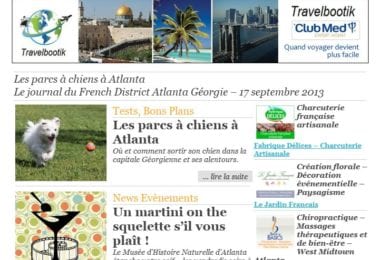 La newsletter French District Boston du Mardi 17 Septembre 2013 - Les parcs à chiens à Atlanta