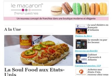 La newsletter French District Boston du Mardi 23 Février 2016 - La Soul Food aux Etats-Unis