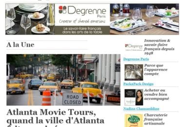 La newsletter French District Boston du Mardi 27 Janvier 2015 - Quand la ville d'Atlanta fait son cinéma