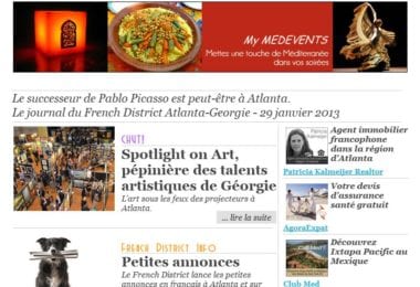 La newsletter French District Boston du Mardi 29 Janvier 2013 - Le successeur de Pablo Picasso est peut-etre a Atlanta.