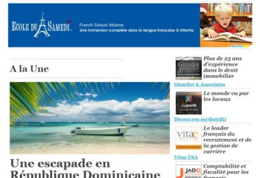 La newsletter French District Boston du Mardi 29 Novembre 2016 - à la découverte d'une île magique