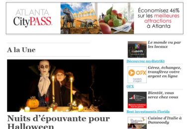 La newsletter French District Boston du Mardi 3 Octobre 2017 - Même pas peur !