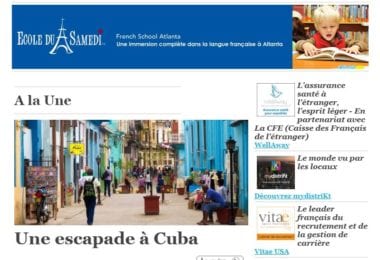 La newsletter French District Boston du Mardi 31 Mai 2016 - On part à Cuba !