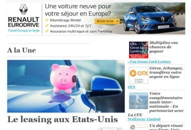 La newsletter French District Boston du Mardi 31 Octobre 2017 - Je change souvent de voiture