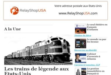 La newsletter French District Boston du Mardi 9 Février 2016 - Les trains de légende aux Etats-Unis
