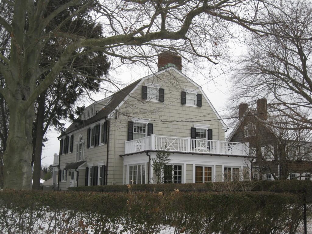 La maison hantée de Amityville à Long Island, New York.