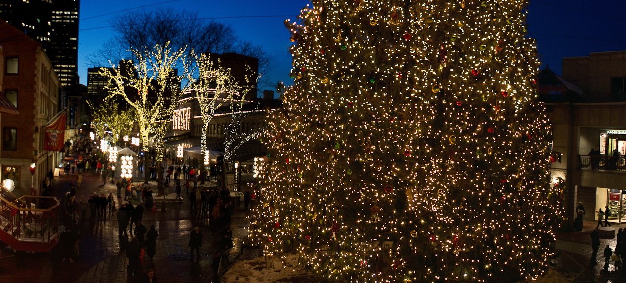 Les marchés de Noël à Boston