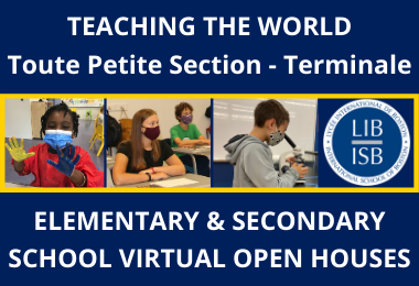 Portes ouvertes virtuelles au Lycée International de Boston (LIB) en octobre et novembre