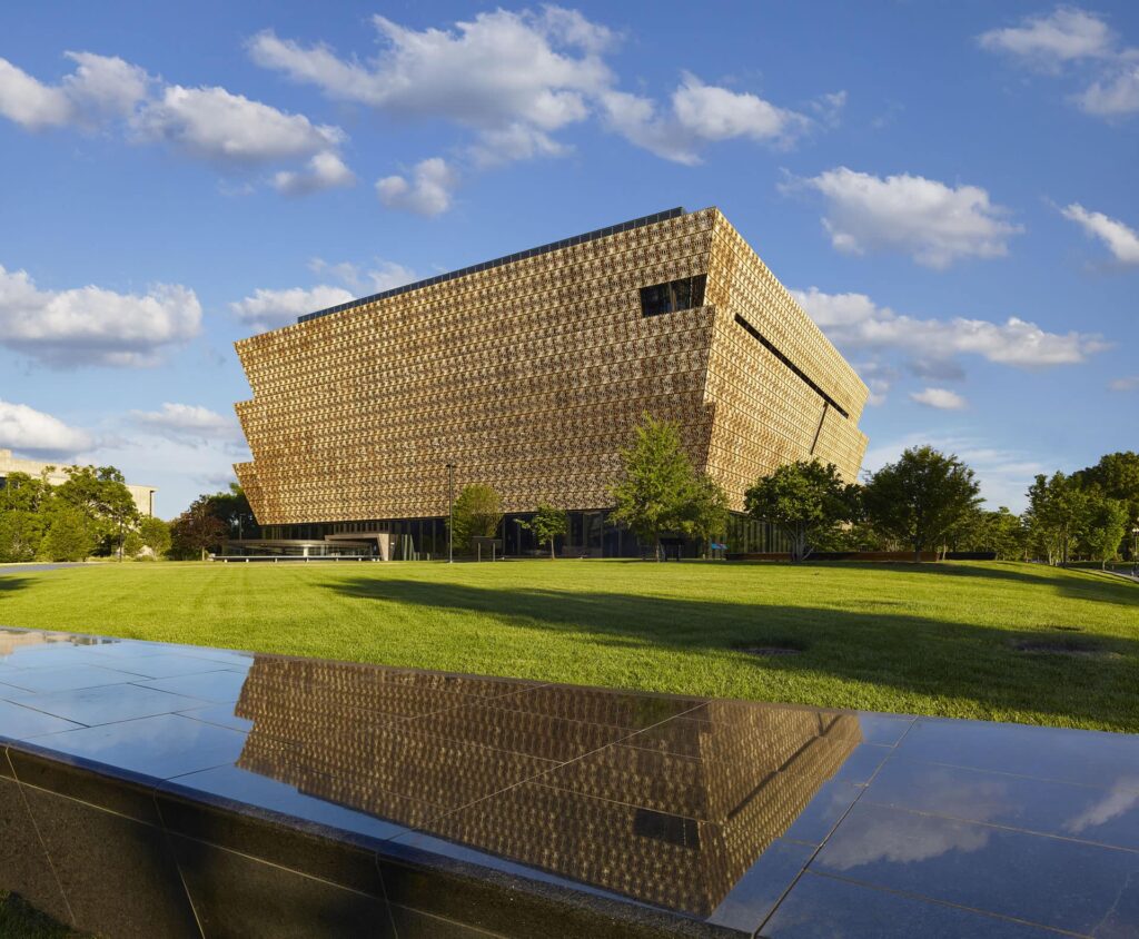 Le Smithsonian National Museum of African American History and Culture à Washington DC