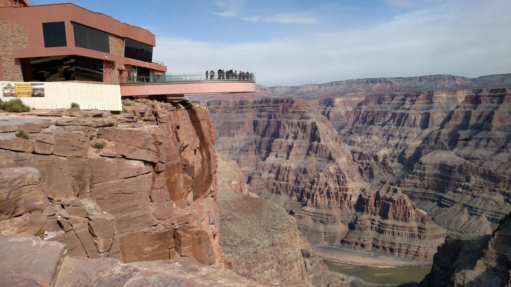 Le Skywalk au Grand Canyon