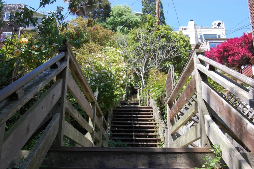 Filbert Street Stairs à San Francisco