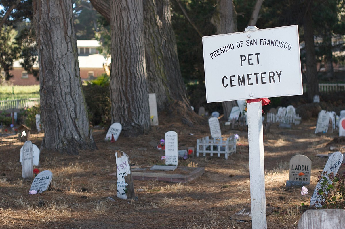 Le Pet Presidio Cemetery à San Francisco