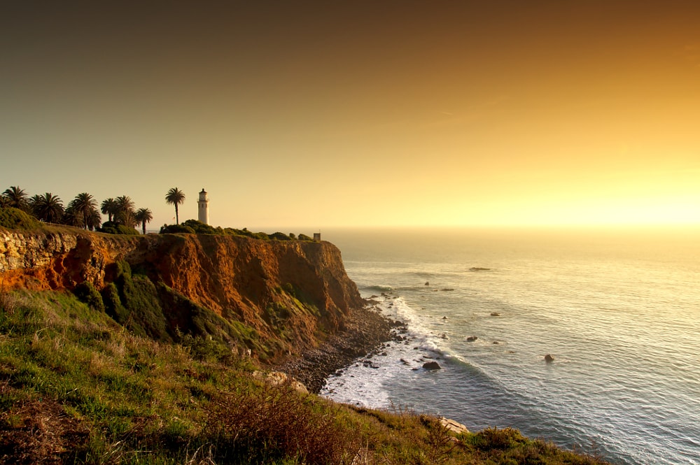 Le phare de Point Vincente sur la peninsule de Palos Verdes