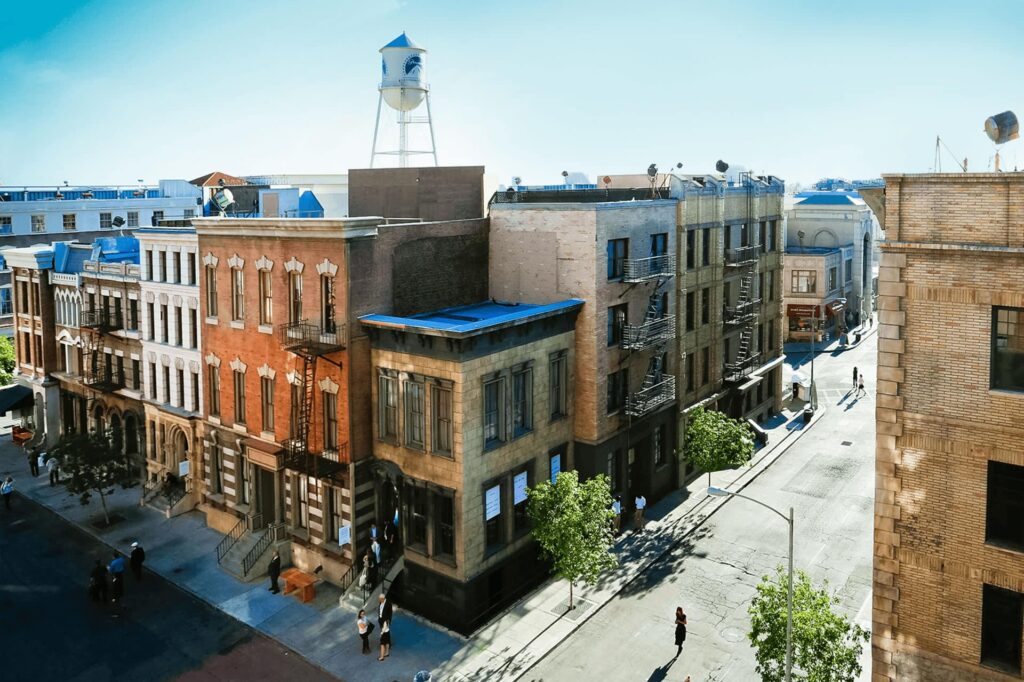 New York Street aux Studios Paramount de Hollywood