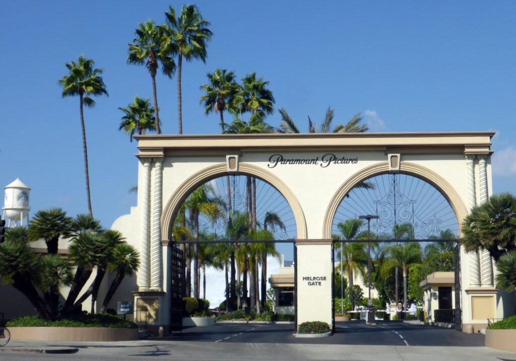 Melrose Gate, l'entrée principale du Studio Paramount à Hollywood