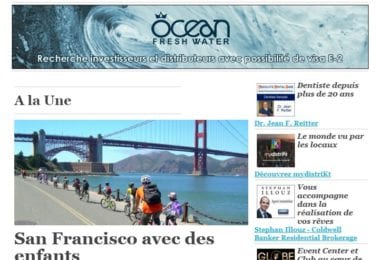 La newsletter French District Boston du Jeudi 11 Août 2016 - San Francisco avec des petits