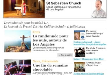 La newsletter French District Boston du Jeudi 11 Juillet 2013 - La randonnée pour les nuls à L.A.