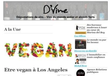 La newsletter French District Boston du Jeudi 15 Septembre 2016 - La vie cote vegan