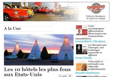 La newsletter French District Boston du Jeudi 16 Avril 2015 - Les 10 hotels les plus fous aux Etats-Unis