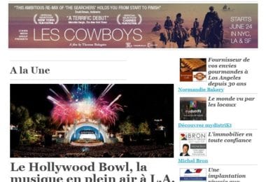 La newsletter French District Boston du Jeudi 16 Juin 2016 - La musique en plein air a L.A.