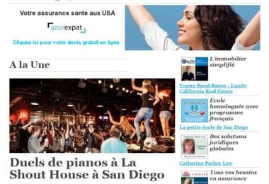La newsletter French District Boston du Jeudi 17 Juillet 2014 - L'ete en Californie du sud - Best of numero 3