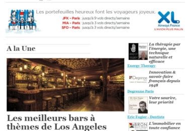 La newsletter French District Boston du Jeudi 18 Juin 2015 - Les meilleurs bars a themes de Los Angeles