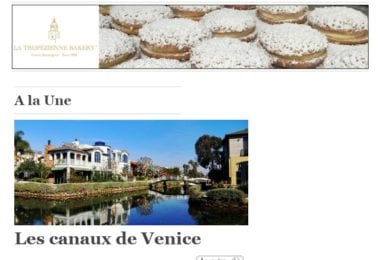 La newsletter French District Boston du Jeudi 18 Mai 2017 - La Californie avec un petit goût d’Italie