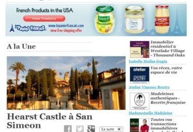 La newsletter French District Boston du Jeudi 18 Septembre 2014 - Un chateau sur une colline enchantee