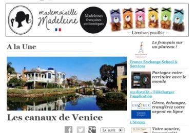 La newsletter French District Boston du Jeudi 19 Février 2015 - Les canaux de Venice