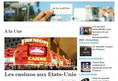 La newsletter French District Boston du Jeudi 19 Mai 2016 - Les casinos aux Etats-Unis