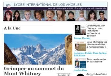 La newsletter French District Boston du Jeudi 2 Avril 2015 - Grimper au sommet