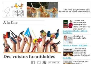 La newsletter French District Boston du Jeudi 2 Octobre 2014 - Ces sites ou on partage tout et on partage bien