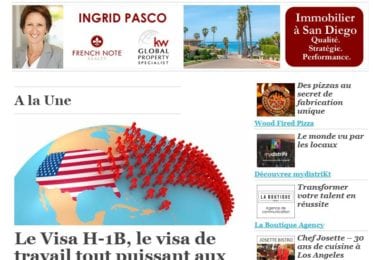 La newsletter French District Boston du Jeudi 25 Août 2016 - Travailler aux USA ? Pas sans lui