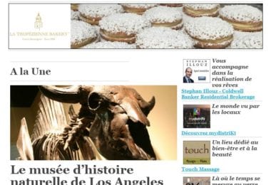 La newsletter French District Boston du Jeudi 27 Avril 2017 - Il y a très très longtemps à LA