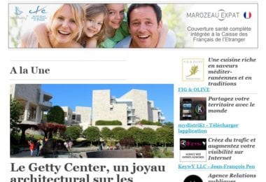 La newsletter French District Boston du Jeudi 3 Septembre 2015 - Un joyau architectural sur les hauteurs de LA
