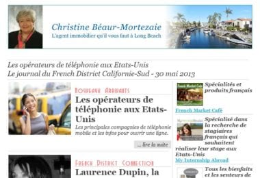 La newsletter French District Boston du Jeudi 30 Mai 2013 - Les operateurs de telephonie aux Etats-Unis