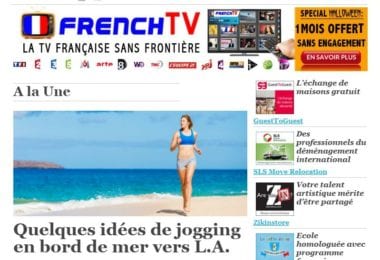 La newsletter French District Boston du Jeudi 30 Octobre 2014 - Quelques idees de jogging en bord de mer