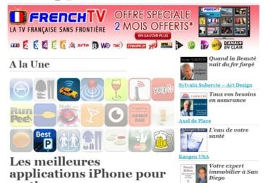La newsletter French District Boston du Jeudi 6 Mars 2014 - iPhone