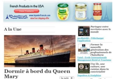 La newsletter French District Boston du Jeudi 7 Mai 2015 - La croisiere s’amuse… et s’endort a bord