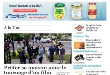 La newsletter French District Boston du Jeudi 9 Avril 2015 - Preter sa maison pour le tournage d’un film