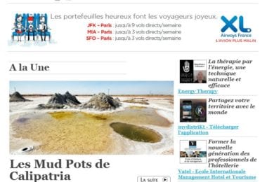 La newsletter French District Boston du Jeudi 9 Juillet 2015 - Un voyage au centre de la Terre de Californie