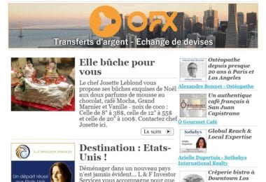 La newsletter French District Boston du Mardi 12 Décembre 2017 - Elle bûche pour vous