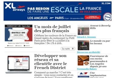 La newsletter French District Boston du Mardi 12 Juillet 2016 - Un mois de juillet en francais