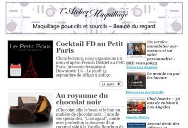 La newsletter French District Boston du Mardi 13 Septembre 2016 - On y sera
