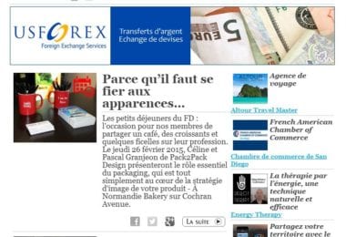 La newsletter French District Boston du Mardi 17 Février 2015 - Networking et Bonnes Adresses en Californie du sud