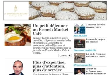 La newsletter French District Boston du Mardi 18 Avril 2017 - Los Angeles et ses inratables