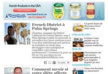 La newsletter French District Boston du Mardi 18 Novembre 2014 - Networking et Bonnes Adresses en Californie du sud